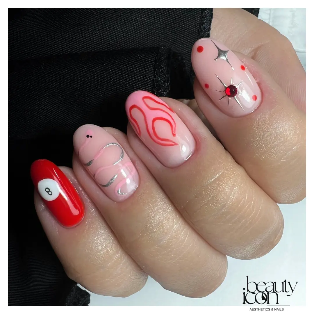 Detailed Nail Art