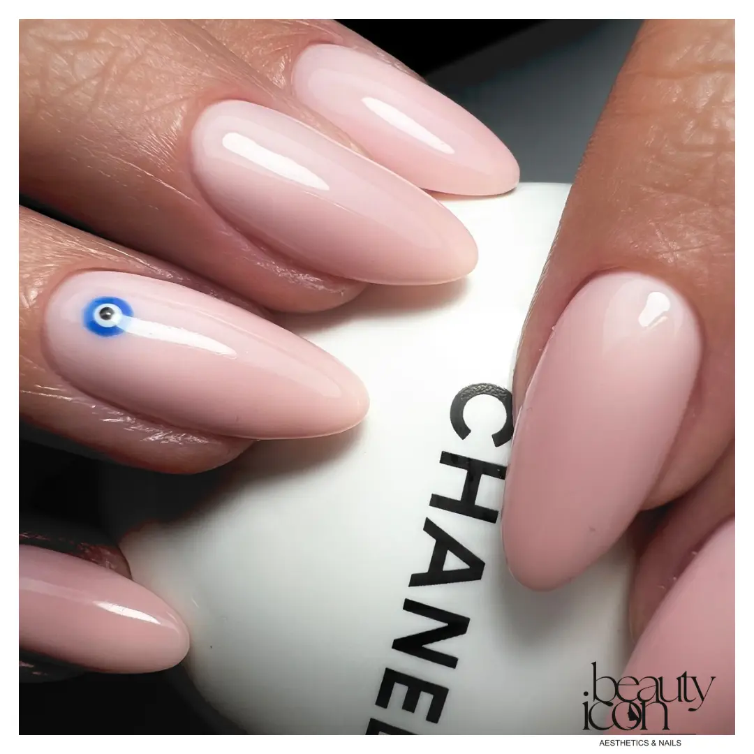 BIAB manicure - client work at Beauty Icon Solihull