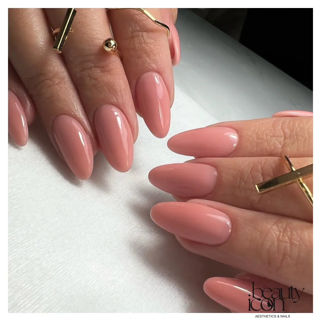 BIAB manicure - client work at Beauty Icon Solihull