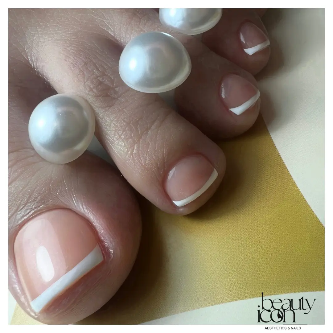 Gel SPA pedicure - client work at Beauty Icon Solihull