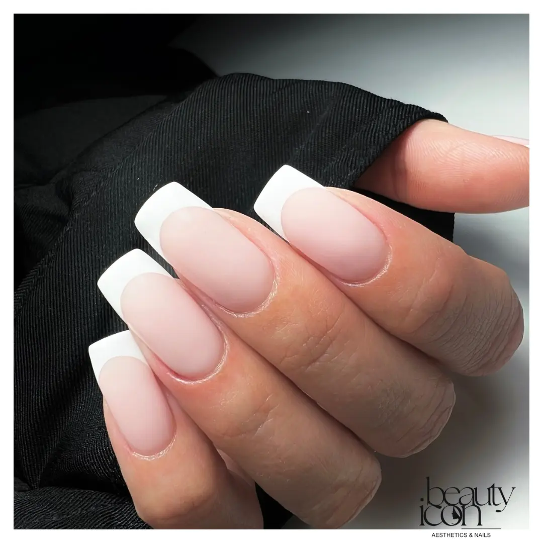 Sculpted hard gel - client work at Beauty Icon Solihull